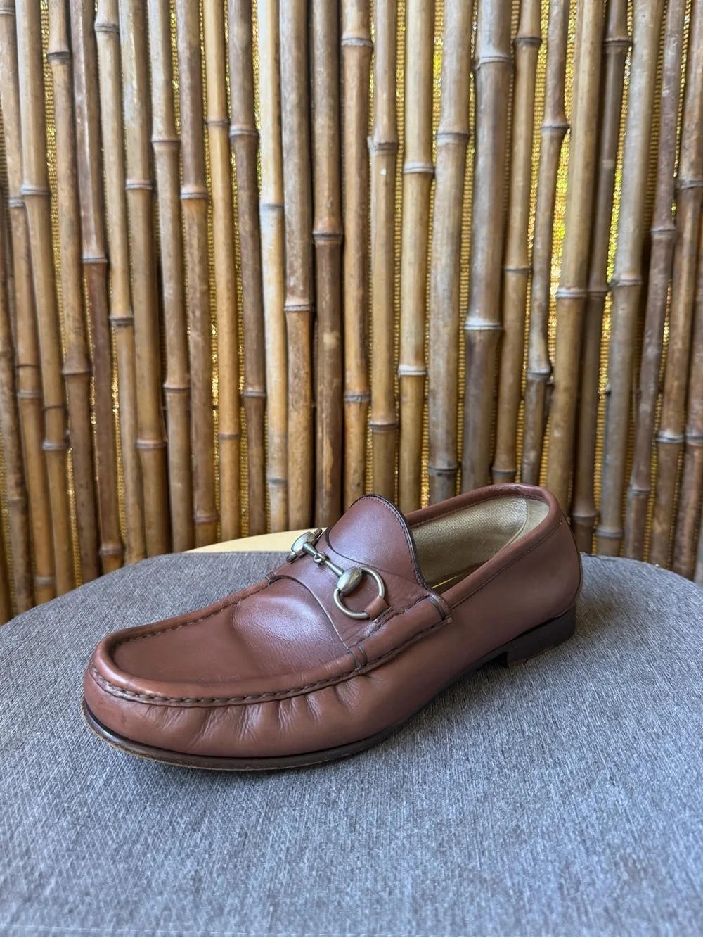 GUCCI men’s leather loafers